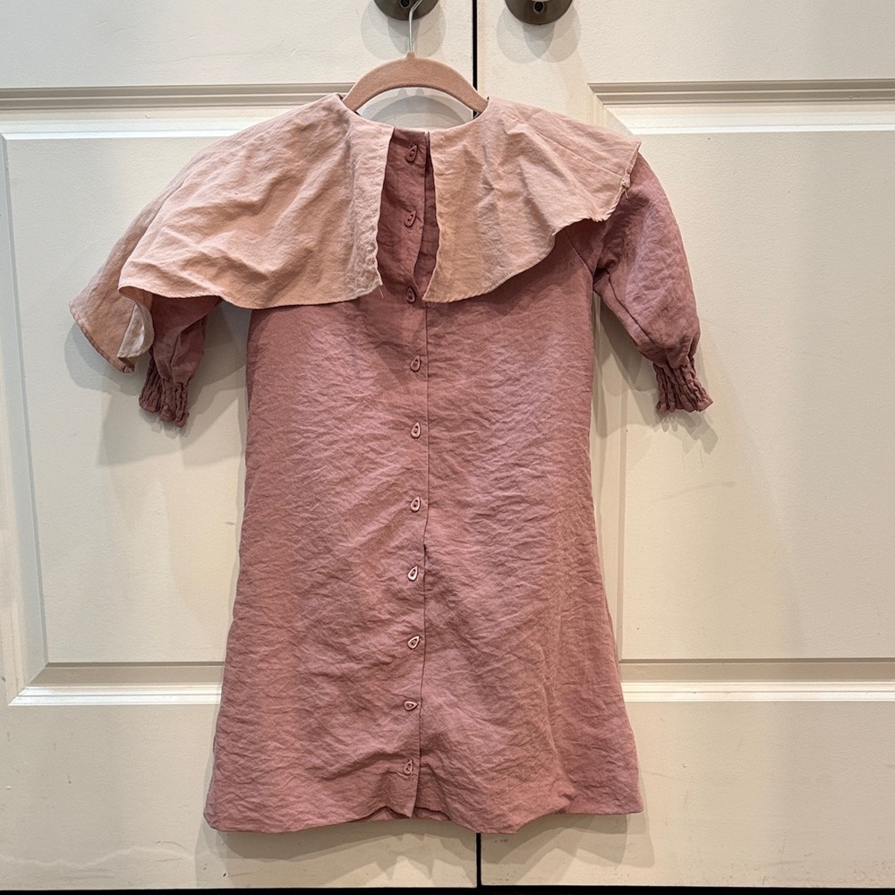 Little girls crinkle dress